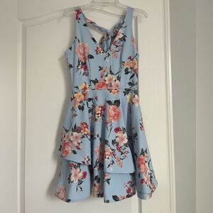 B. Darlin Light Blue Mini Dress Size 1/2